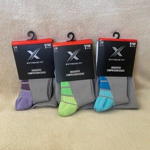 NEW Extreme Fit Graduated Compression Socks